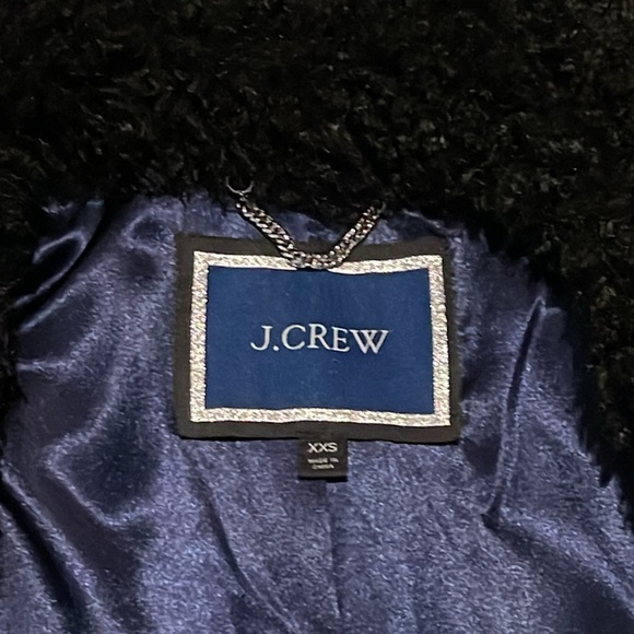 J.Crew Double-Breasted Teddy Sherpa Peacoat NWOT - Picture 5 of 7